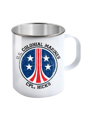 USCM Colonial Marines Cpl. Hicks Camp Mug
