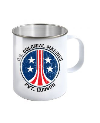 USCM Colonial Marines Pvt.Hudson Camp Mug