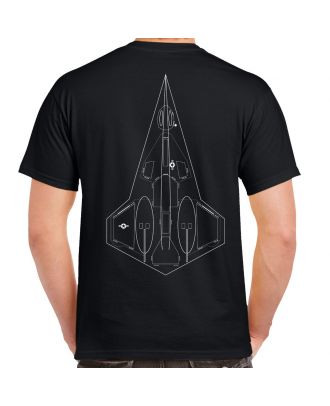 Darkstar Hypersonic Concept Aircraft Double Sided Shirt