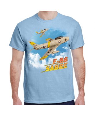 North American F-86 Sabre Light Blue Shirt