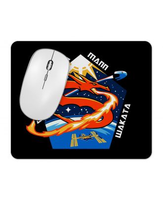 SpaceX Crew-5 Round 7.5 Inch Mouse Pad 1/4 Thick