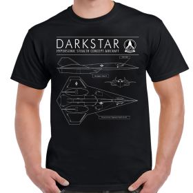 Darkstar Hypersonic Concept Aircraft Schematic Shirt