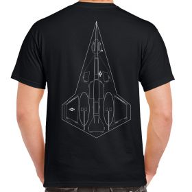 Darkstar Hypersonic Concept Aircraft Double Sided Shirt
