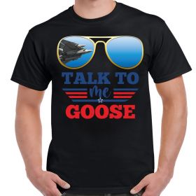 Talk To Me Goose Sunglasses Adult T-Shirt